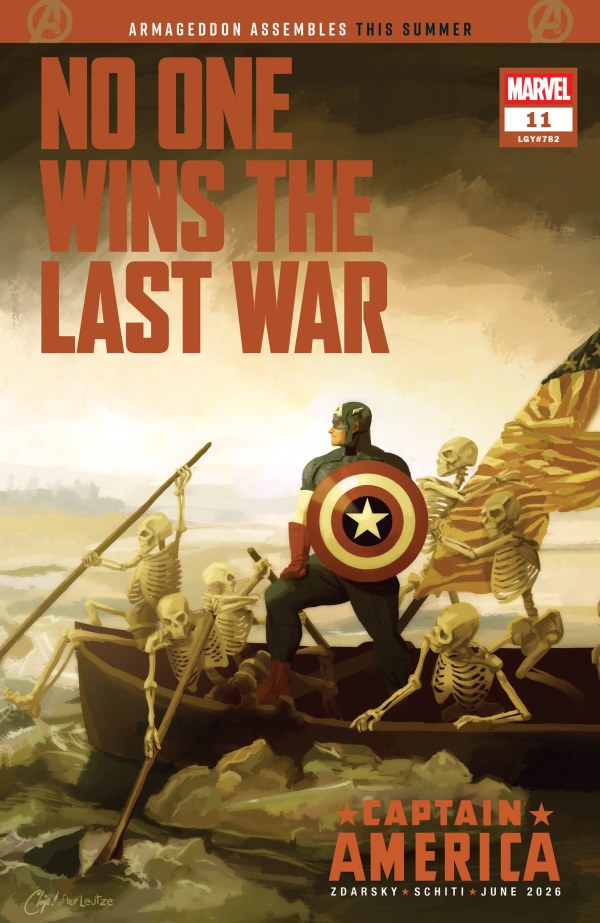 CAPTAIN AMERICA #11 FORESHADOW CHIP ZDARSKY C COVER
