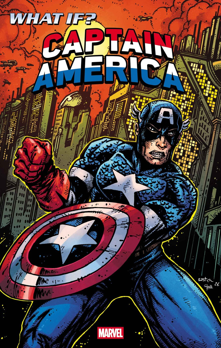 WHAT IF...? CAPTAIN AMERICA #1 KEVIN EASTMAN C COVER