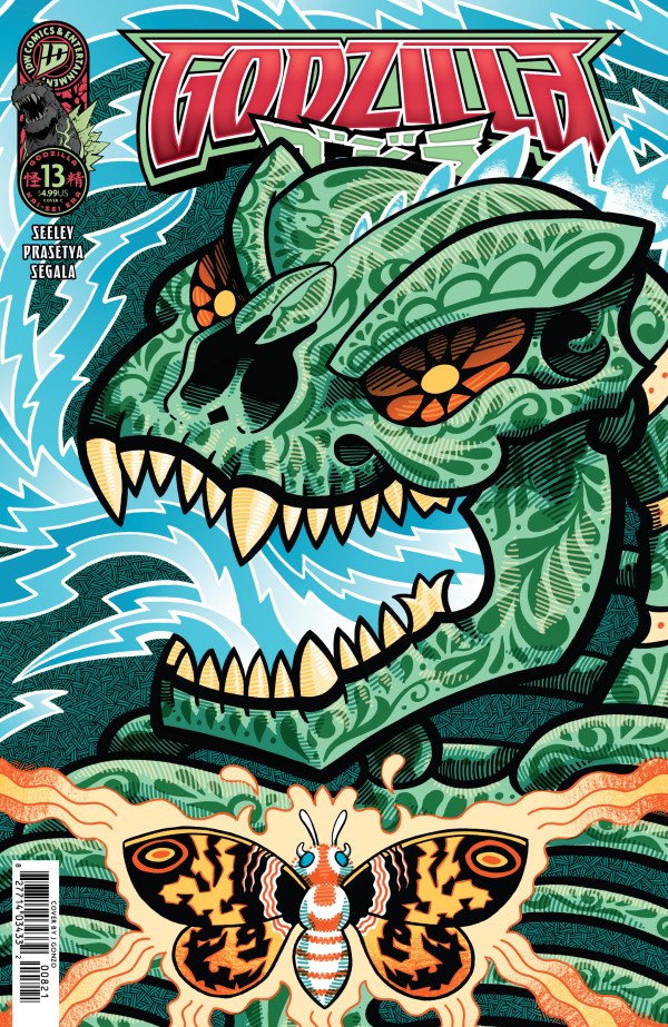 GODZILLA #13 GLOW IN THE DARK J GONZO C COVER