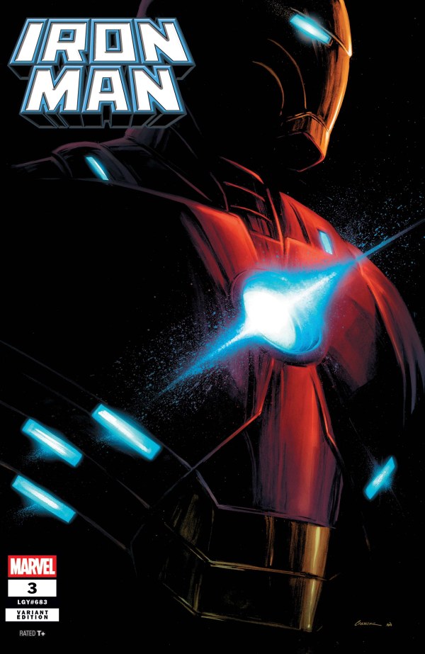 IRON MAN #3 CARMEN CARNERO D COVER