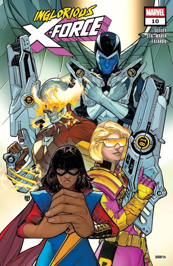 INGLORIOUS X-FORCE #10 R.B. SILVA A COVER