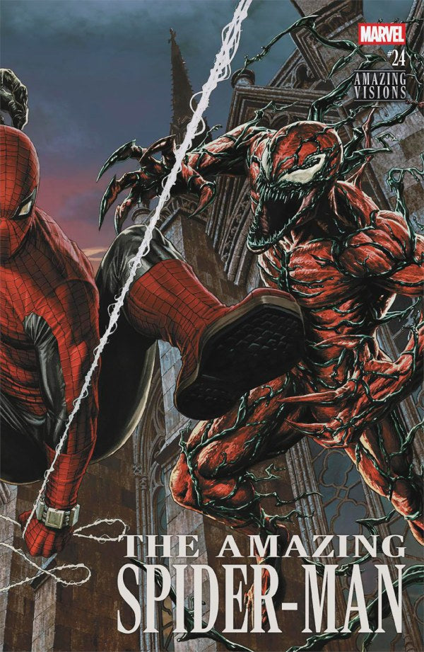 AMAZING SPIDER-MAN #24 LEE BERMEJO AMAZING VISIONS B COVER