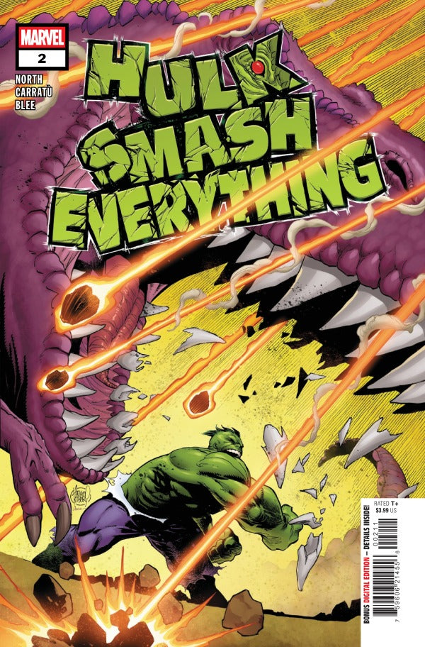 HULK: SMASH EVERYTHING #2 ADAM KUBERT A COVER
