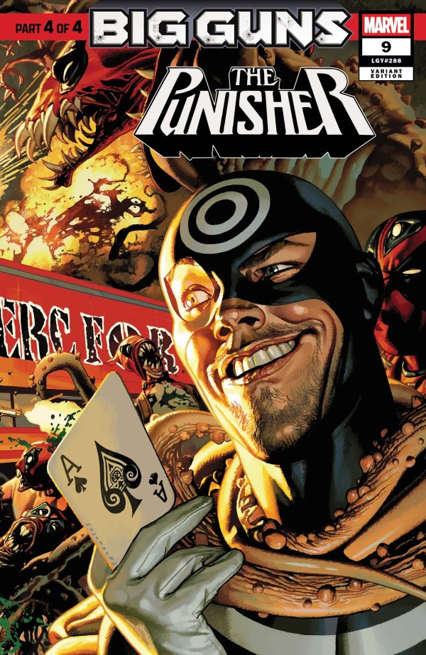 PUNISHER #9 4-PART CONNECTING JOSEMARIA CASANOVAS B COVER