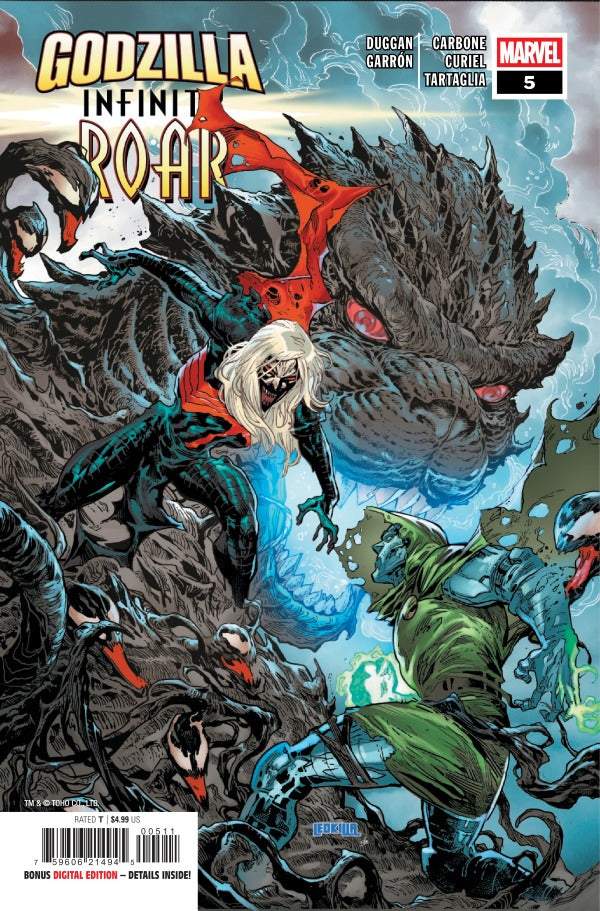 GODZILLA: INFINITY ROAR #5 KEN LASHLEY A COVER