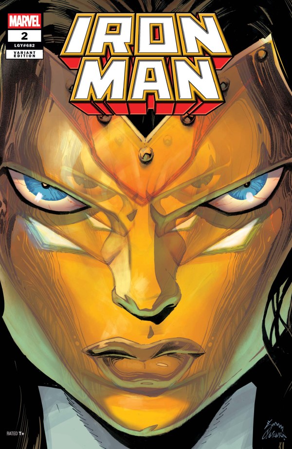 IRON MAN #2 RYAN STEGMAN F COVER