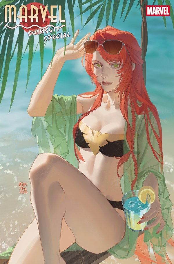 MARVEL SWIMSUIT SPECIAL: BRAND NEW BEACH DAY #1 AKA E COVER