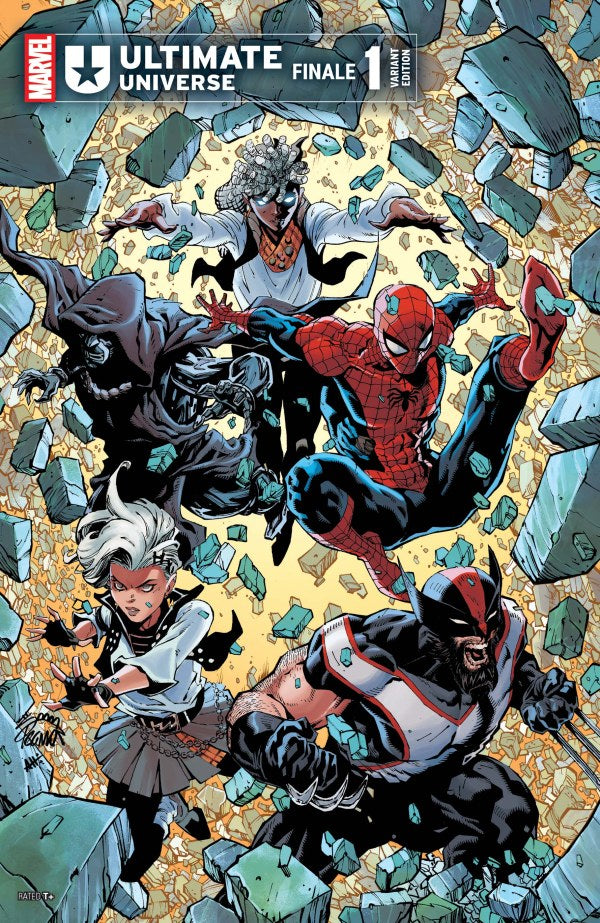 ULTIMATE UNIVERSE: FINALE #1 RYAN STEGMAN E COVER