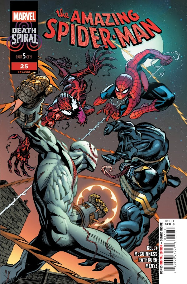 AMAZING SPIDER-MAN #25 ED MCGUINNESS A COVER