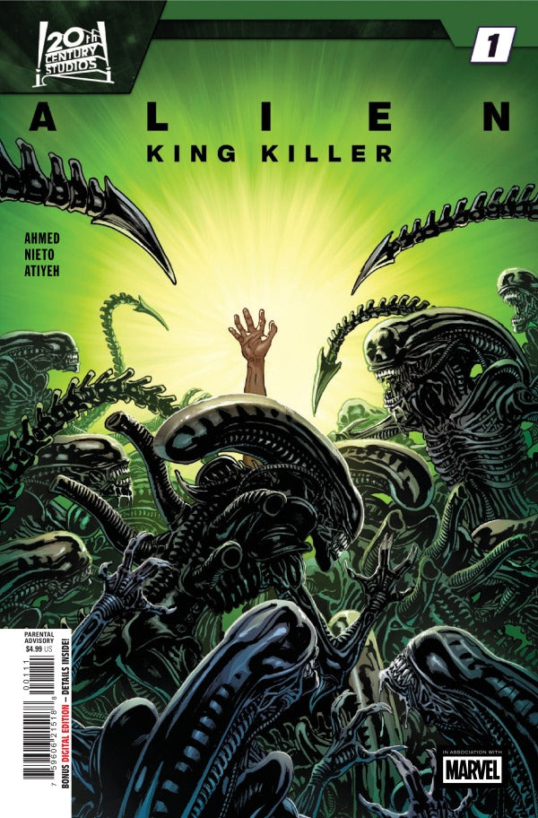 ALIEN: KING KILLER #1 DAVID YARDIN A COVER