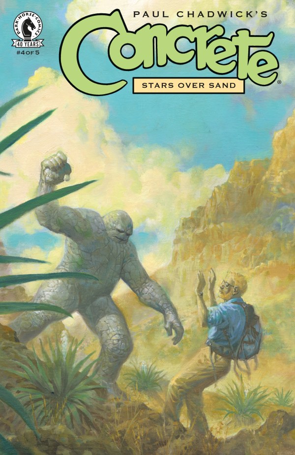 CONCRETE: STARS OVER SAND #4 PAUL CHADWICK A COVER