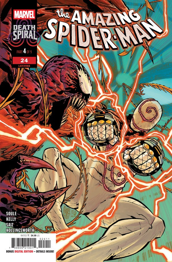 AMAZING SPIDER-MAN #24 GIUSEPPE CAMUNCOLI A COVER