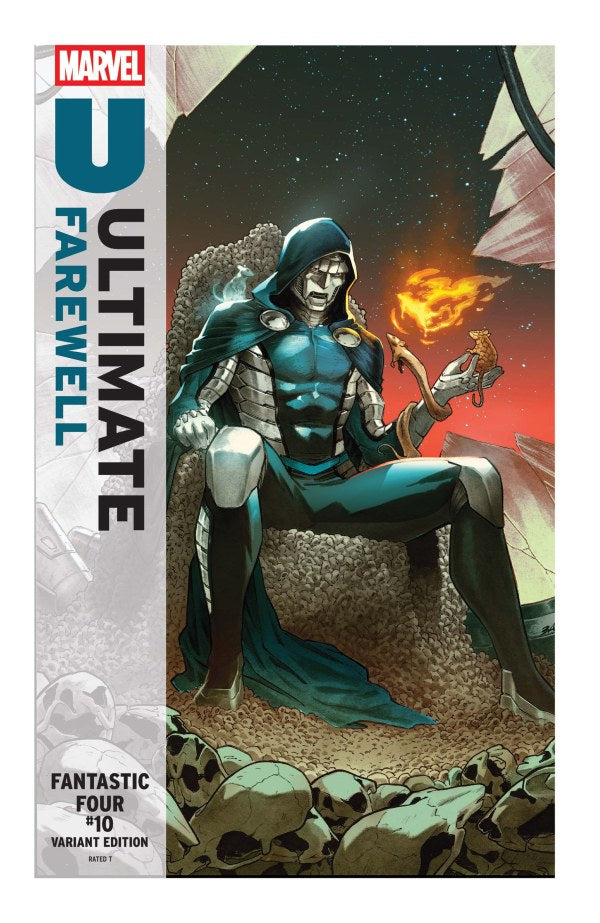 FANTASTIC FOUR #10 ULTIMATE FAREWELL MICHELE BANDINI D COVER