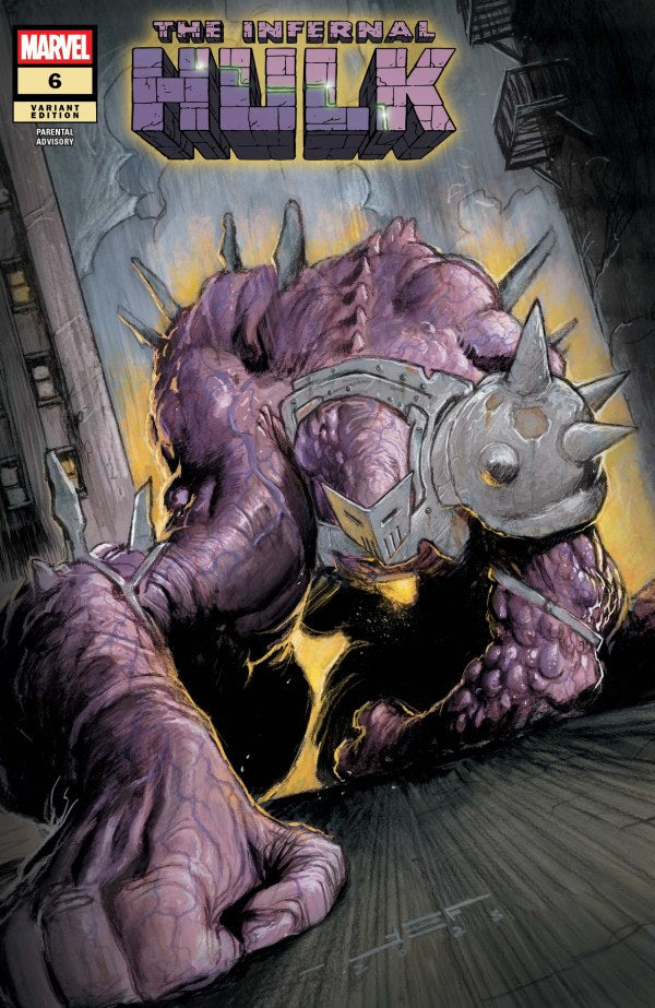 INFERNAL HULK #6 FORESHADOW JUAN FERREYRA D COVER