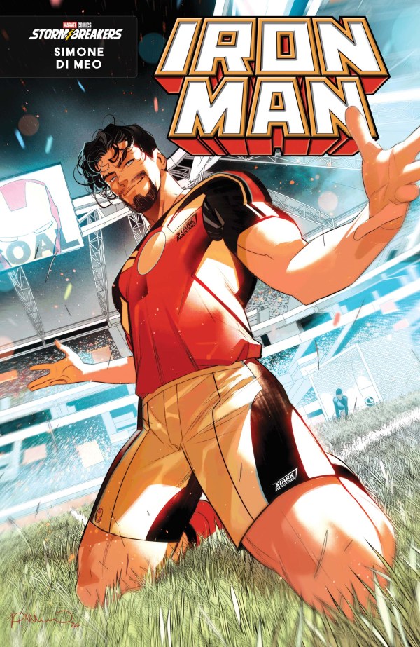 IRON MAN #6 MARVEL SOCCER SIMONE DI MEO E COVER