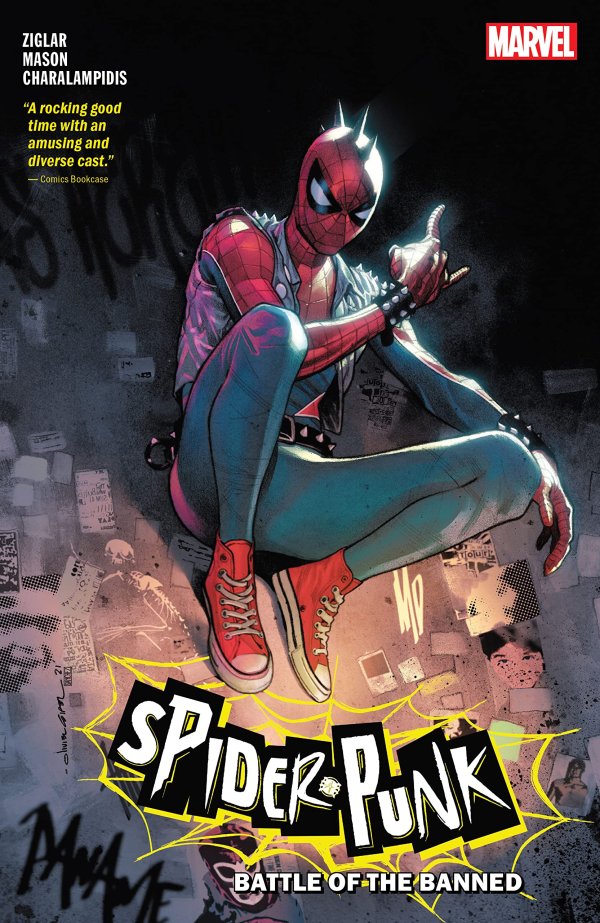 SPIDER-PUNK: BATTLE OF THE BANNED TRADE PAPERBACK