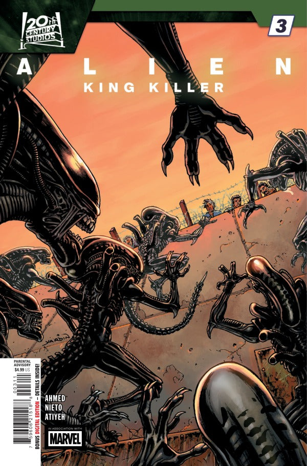 ALIEN: KING KILLER #3 DAVID YARDIN A COVER
