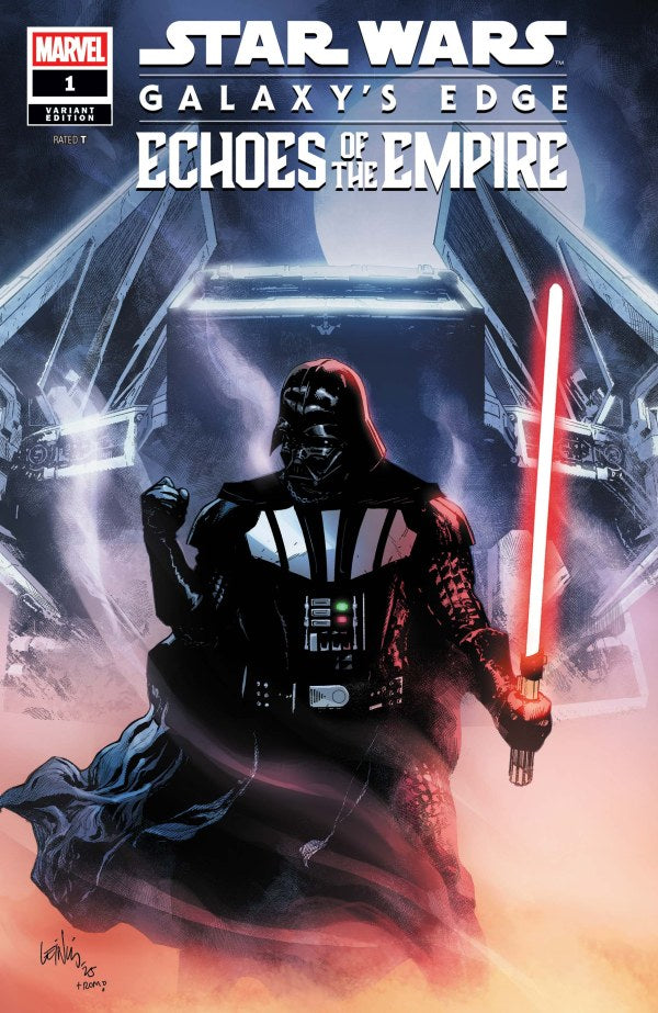 STAR WARS: GALAXY'S EDGE - ECHOES OF THE EMPIRE #1 DARTH VADER LEINIL YU D COVER