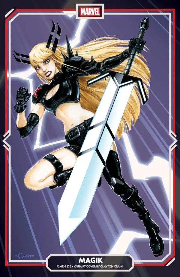 X-MEN #24 CLAYTON CRAIN C COVER