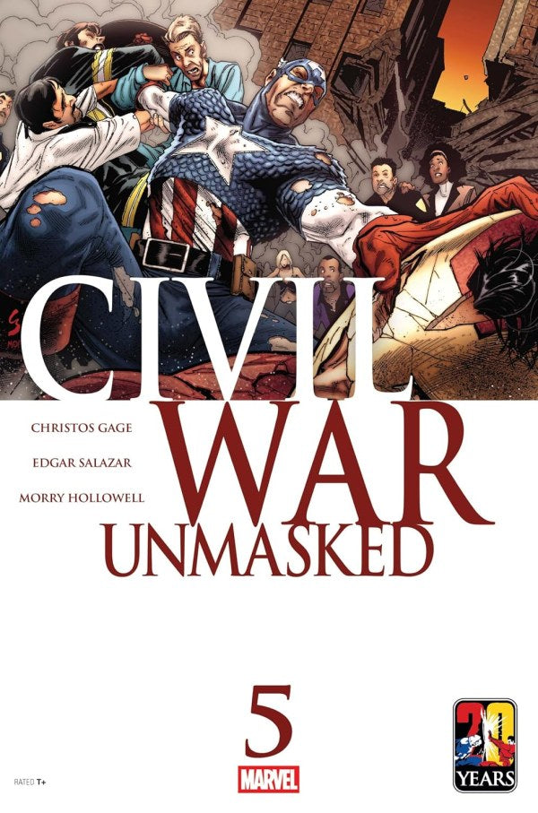 CIVIL WAR: UNMASKED #5 GEOFF SHAW A COVER
