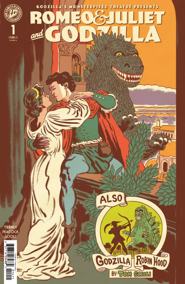 GODZILLA'S MONSTERPIECE THEATRE PRESENTS: ROMEO & JULIET & GODZILA #1 TOM SCIOLI A COVER