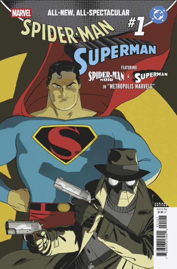 MARVEL/DC: SPIDER-MAN/SUPERMAN #1 MARCOS MARTIN