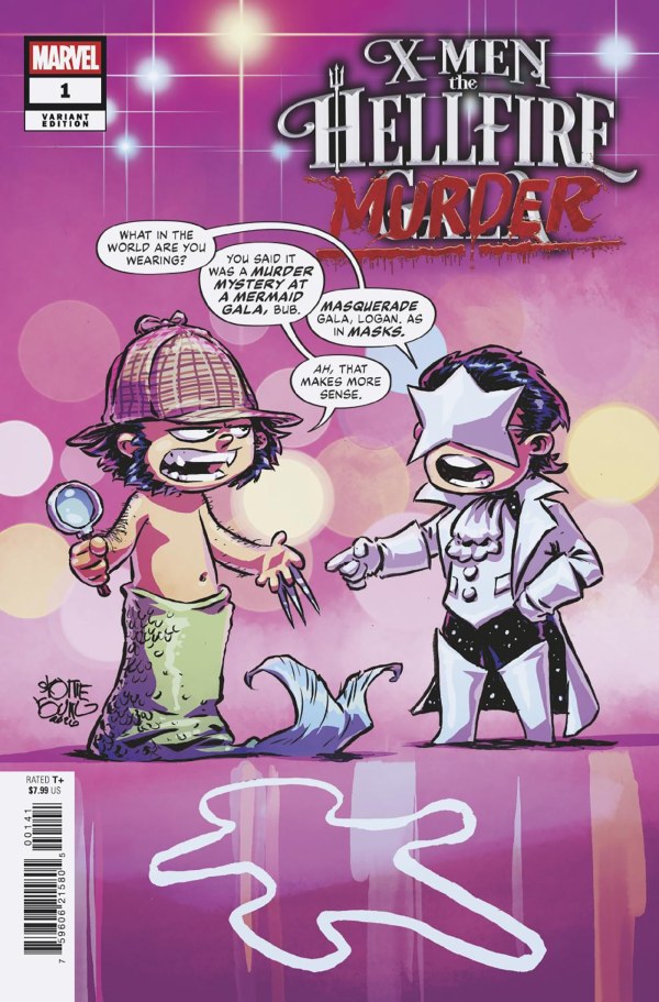X-MEN: THE HELLFIRE MURDER #1 SKOTTIE YOUNG D COVER