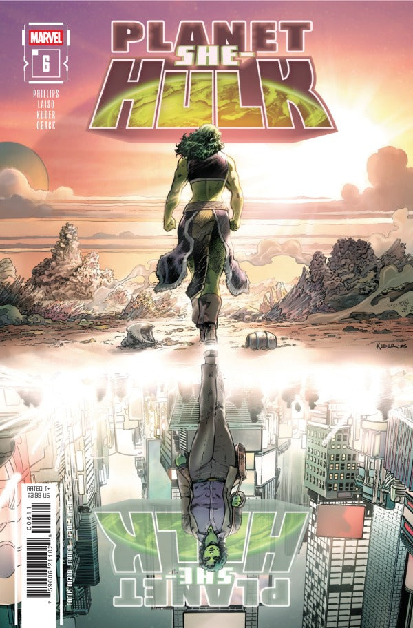PLANET SHE-HULK #6 AARON KUDER A COVER