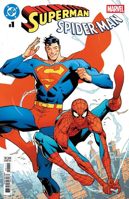 DC/MARVEL SUPERMAN SPIDER-MAN #1 (ONE SHOT) JORGE JIMENEZ A COVER