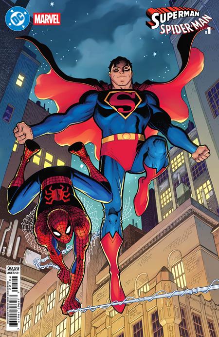 DC/MARVEL SUPERMAN SPIDER-MAN #1 (ONE SHOT) ARTHUR ADAMS L COVER