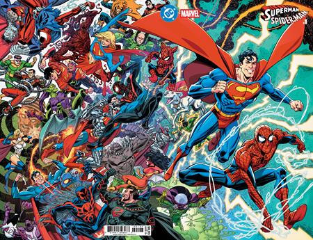 DC/MARVEL SUPERMAN SPIDER-MAN #1 (ONE SHOT) SCOTT KOBLISH O COVER