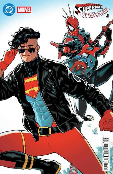 DC/MARVEL SUPERMAN SPIDER-MAN #1 (ONE SHOT) JEFF SPOKES U COVER