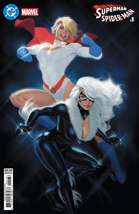 DC/MARVEL SUPERMAN SPIDER-MAN #1 (ONE SHOT) DAVID TALASKI V COVER