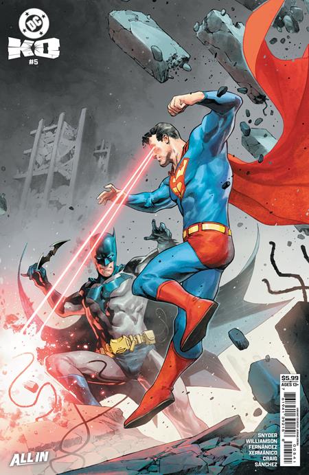 DC K.O. #5 (OF 5) JEROME OPENA D COVER