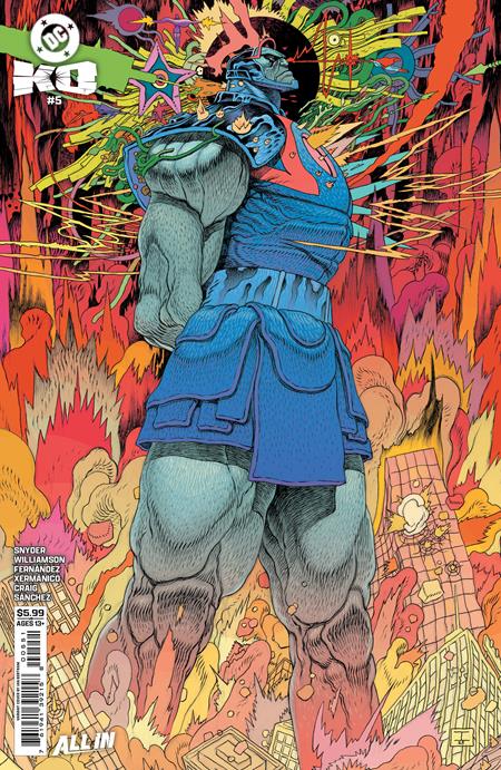 DC K.O. #5 (OF 5) IAN BERTRAM E COVER