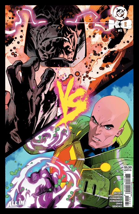 DC K.O. #5 (OF 5) DAN MORA BRACKET G COVER