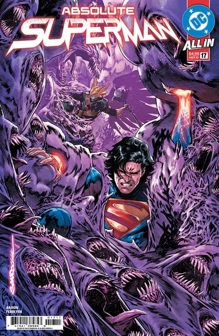 ABSOLUTE SUPERMAN #17 RAFA SANDOVAL A COVER