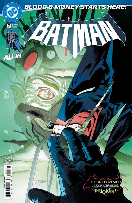 BATMAN #7 JORGE JIMENEZ A COVER