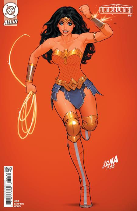 WONDER WOMAN #31 DAVID NAKAYAMA B COVER