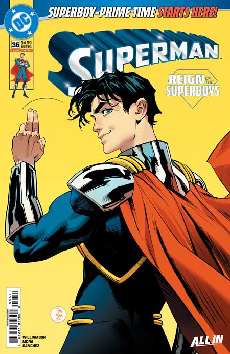 SUPERMAN #36 DAN MORA A COVER