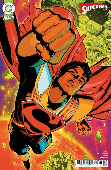 SUPERMAN #36 ACO REIGN OF THE SUPERBOYS CONNECTING G COVER