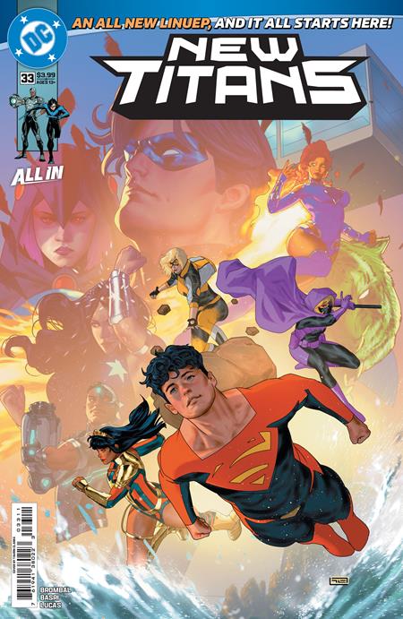 NEW TITANS #33 TAURIN CLARKE A COVER
