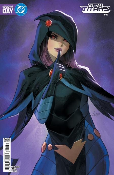 NEW TITANS #33 LESLEY LEIRIX LI INTERNATIONAL WOMEN’S DAY D COVER