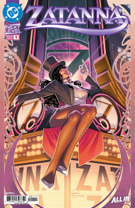 ZATANNA (2026) #1 JAMAL CAMPBELL A COVER