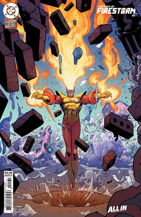 FURY OF FIRESTORM #1 (OF 6) RILEY ROSSMO B COVER