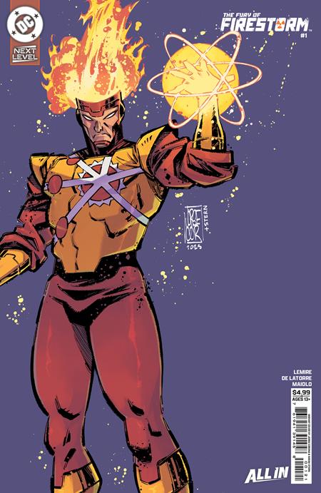 FURY OF FIRESTORM #1 (OF 6) JORGE CORONA NEXT LEVEL D COVER