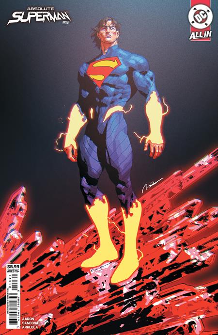 ABSOLUTE SUPERMAN #18 GERALD PAREL B COVER