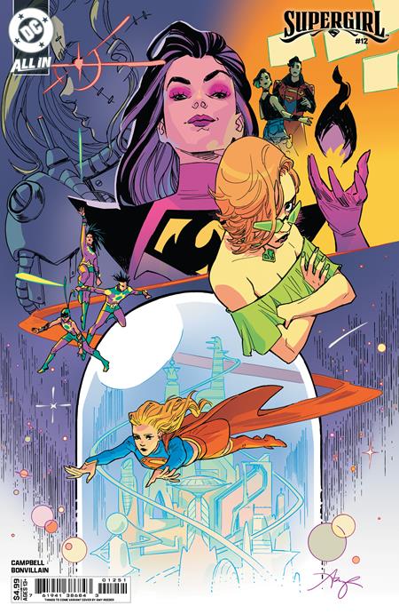 SUPERGIRL #12 AMY REEDER THINGS TO COME E COVER