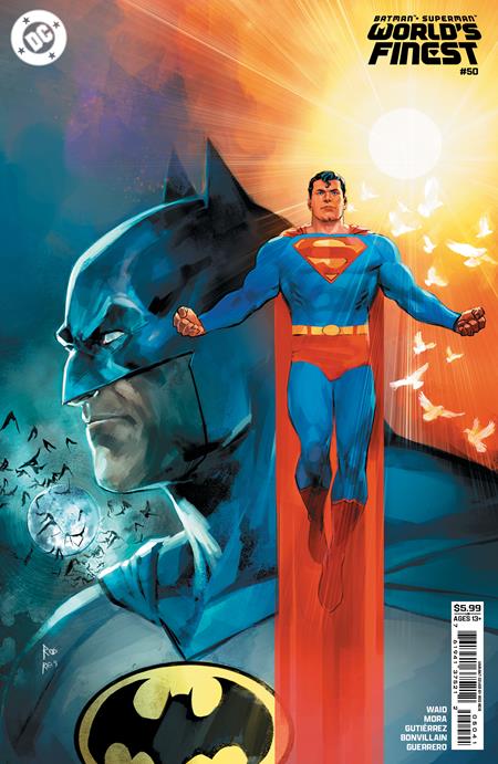 BATMAN SUPERMAN WORLDS FINEST #50 ROD REIS D COVER