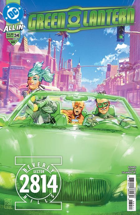 GREEN LANTERN #34 XERMANICO A COVER